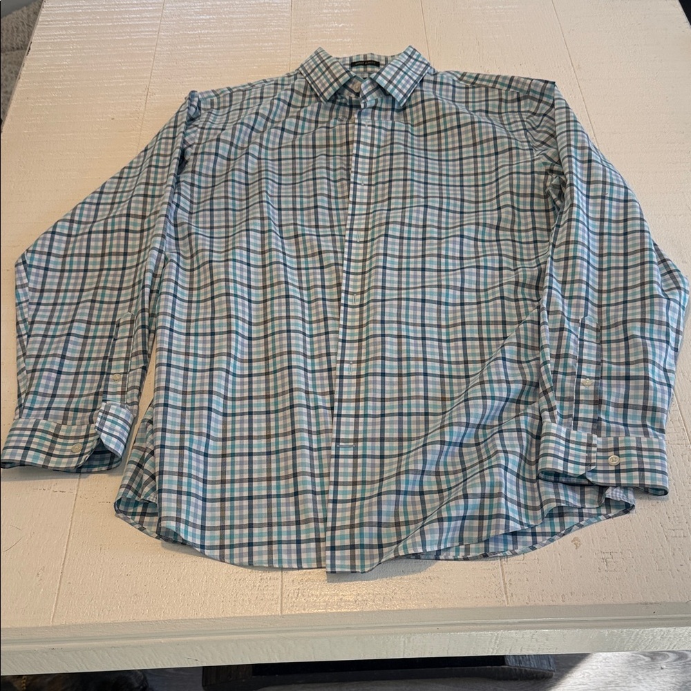 Banana Republic Multicolor Plaid Button Down Shirt